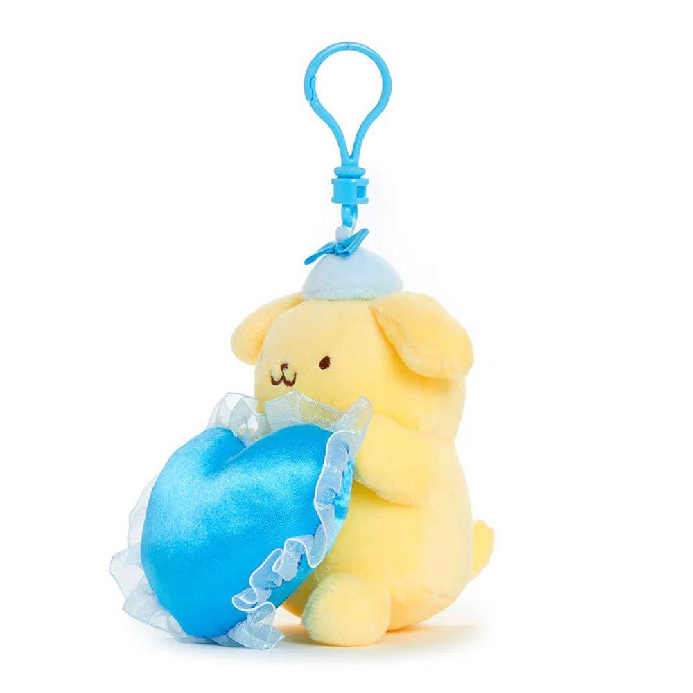 Sanrio Pompompurin Mascot Clip-On Plush : Something Blue