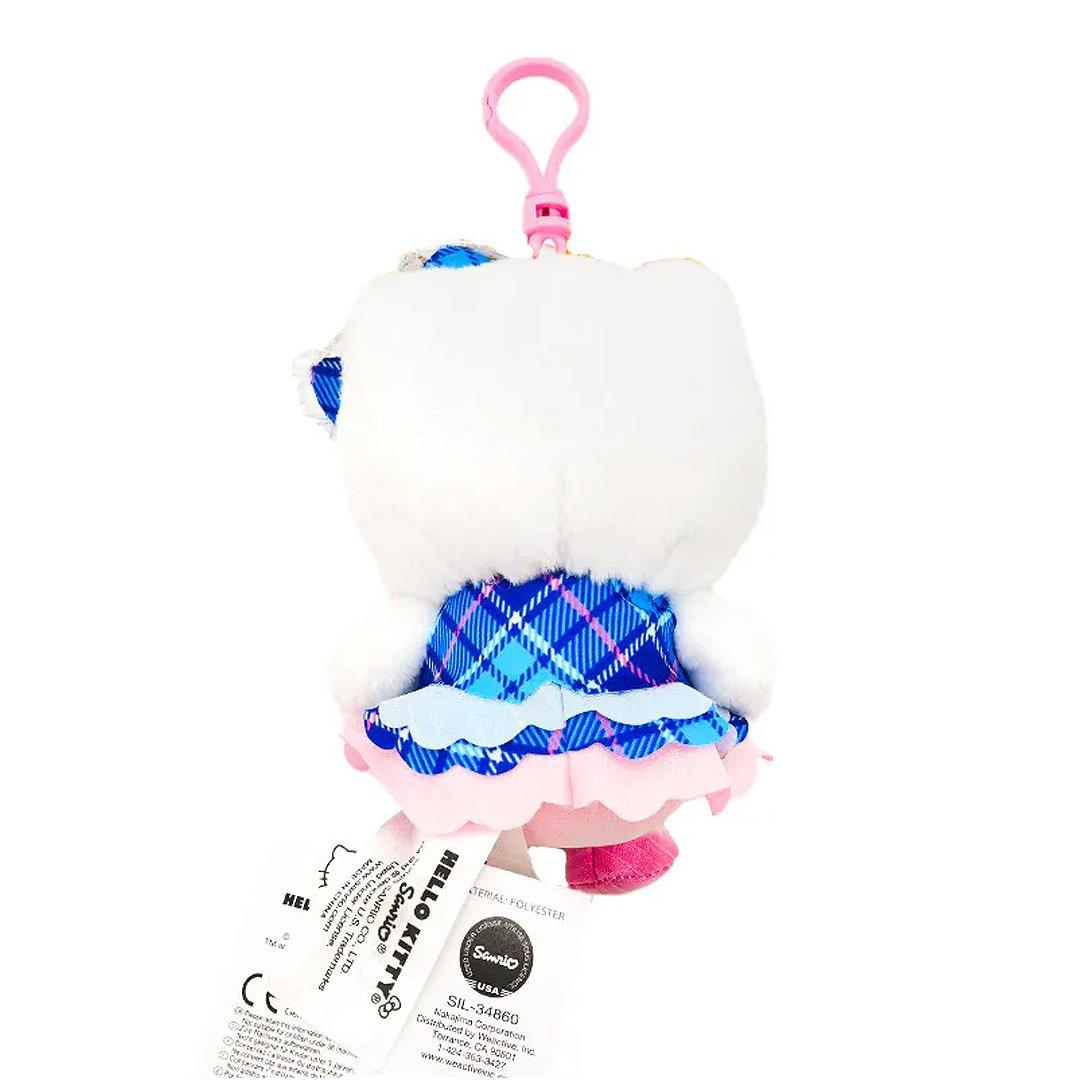 Sanrio Hello Kitty Girls Group Mascot Clip-On Plush Keychain