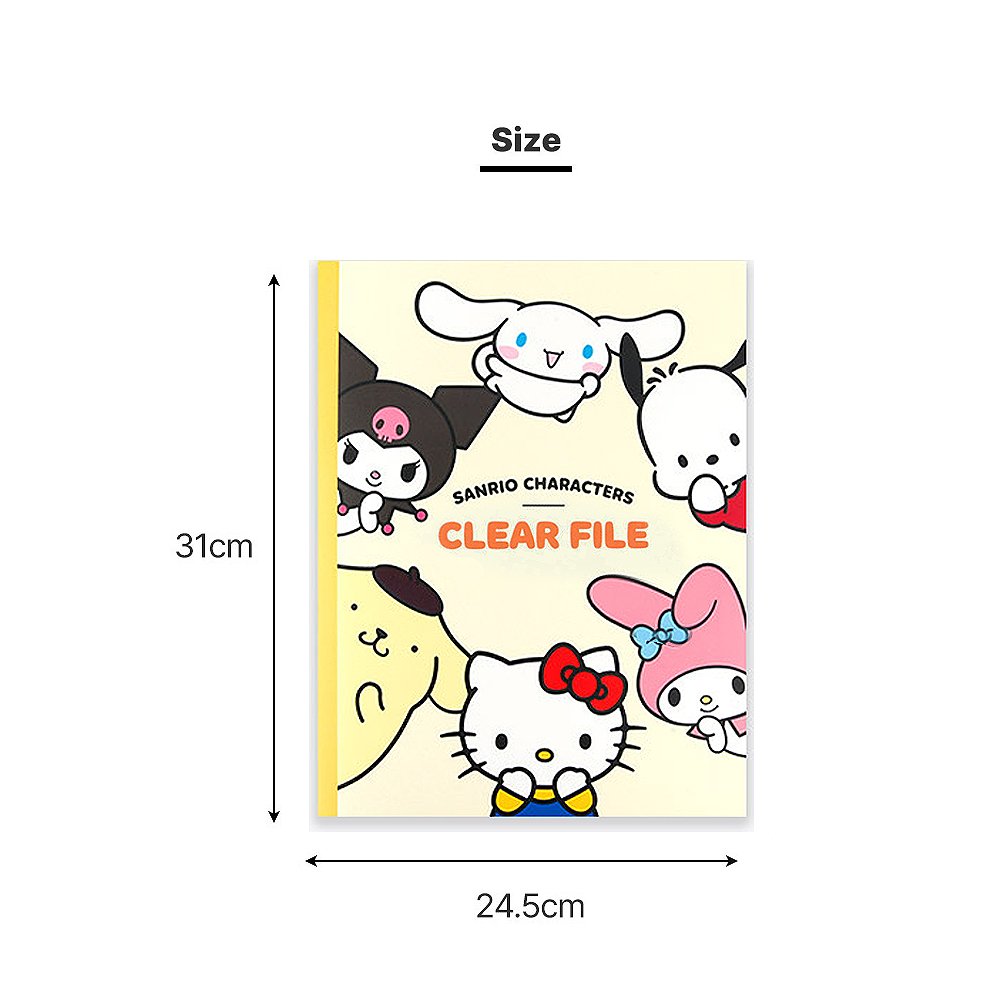Sanrio Characters Clear Folder