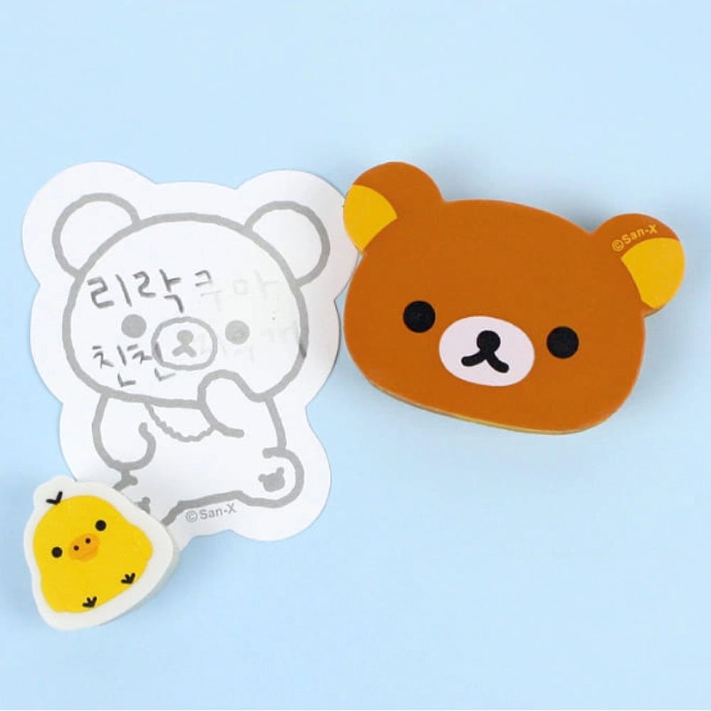 San-x Rilakkuma Eraser Set