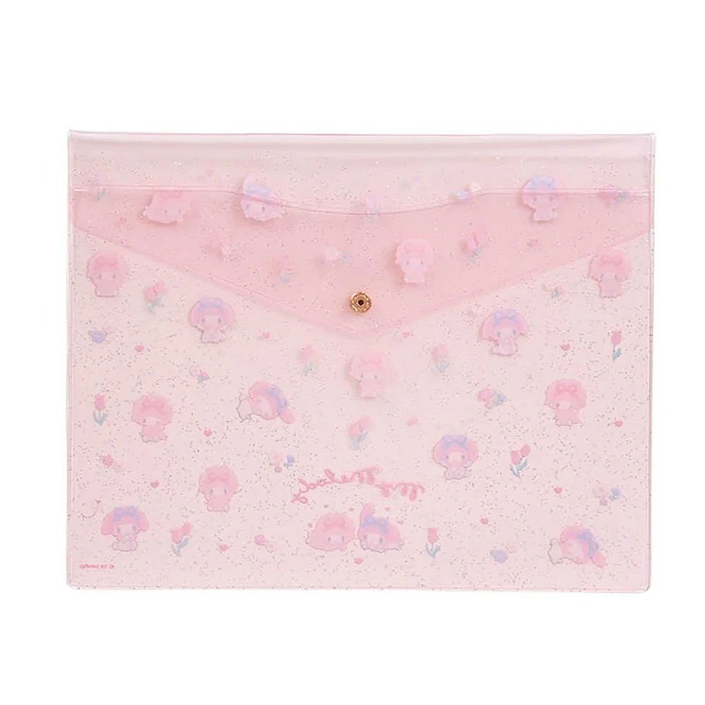 Sanrio My Melody PVC Glitter Flat Pouch