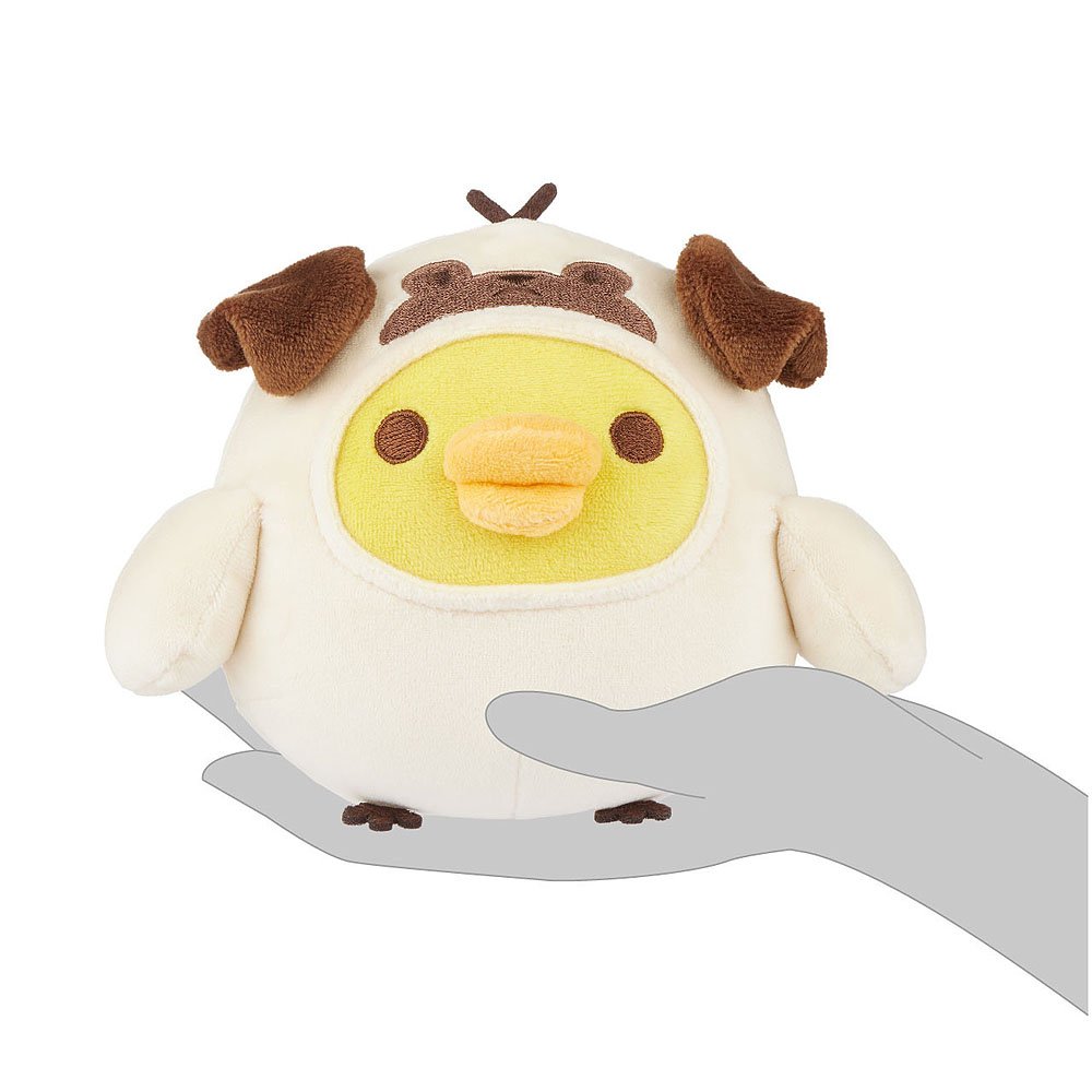 San-X Kiiroitori Pug Costume Plush