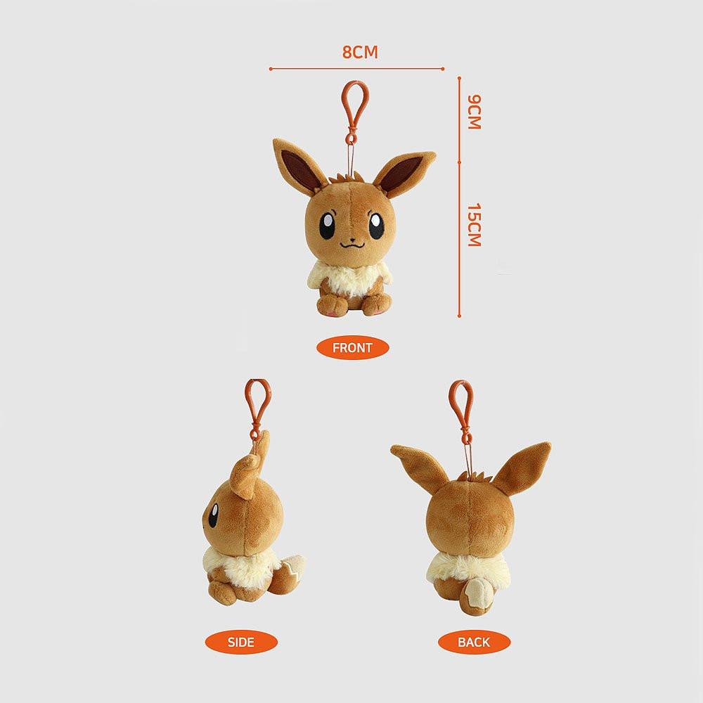 Pokemon Cutie-Pop Eevee Clip-On Plush