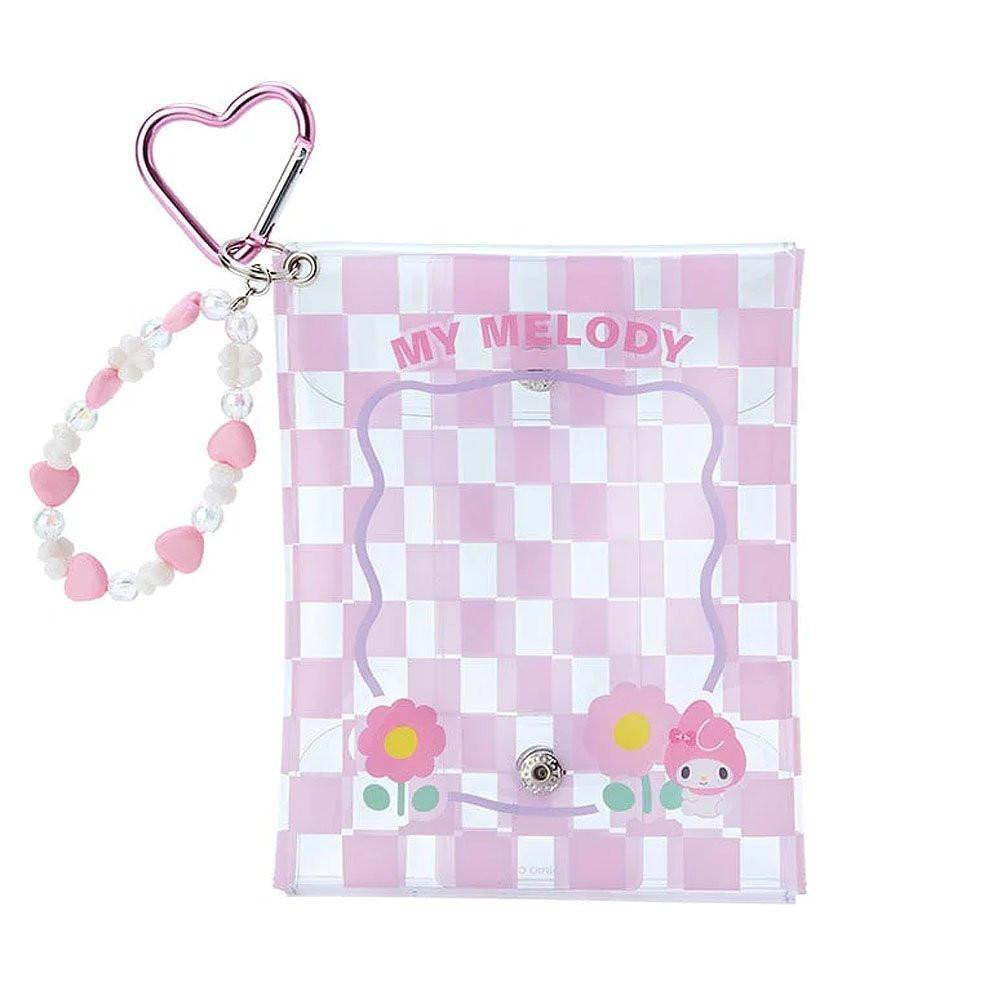 Sanrio Characters Mini Pouch :Pastel Check