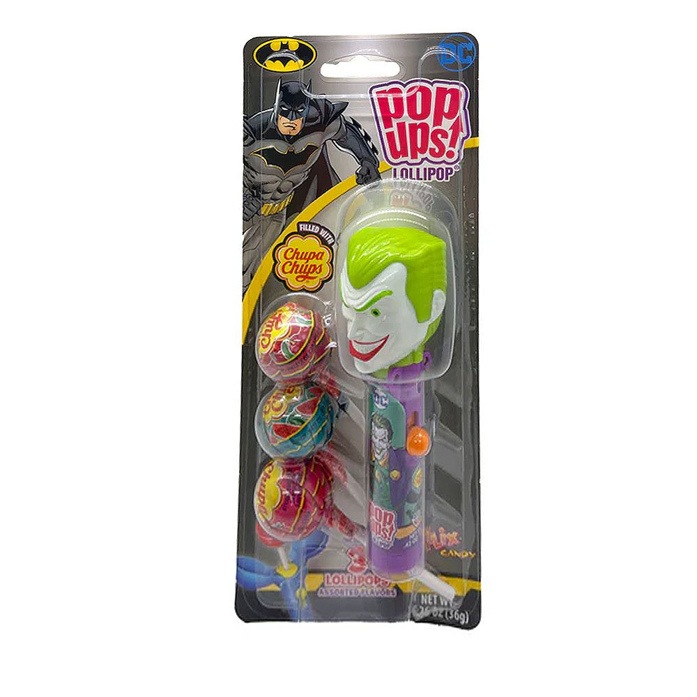 DC Justice League Pop Ups 3 Chupa Chups Lollipops
