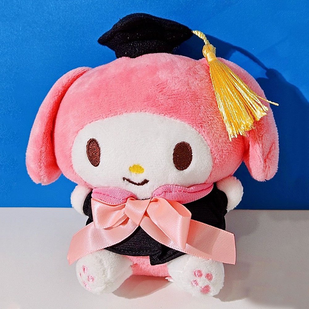 Sanrio My Melody Graduation Clip-On Plush