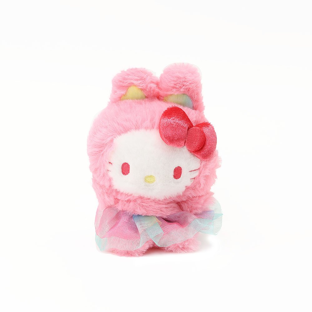 Sanrio Hello Kitty Tulle Skirt Bunny Mascot Clip-On Plush