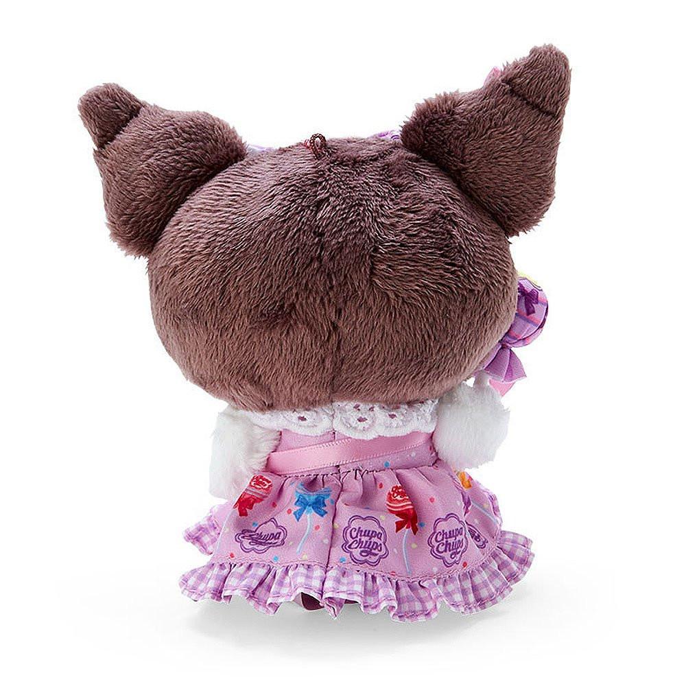 Chupa Chups x Kuromi Plush Mascot Keychain