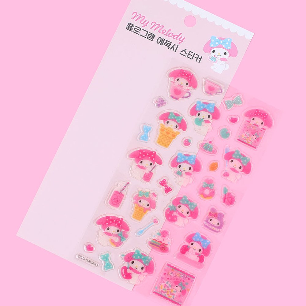 Sanrio Character Hologram Epoxy Sticker
