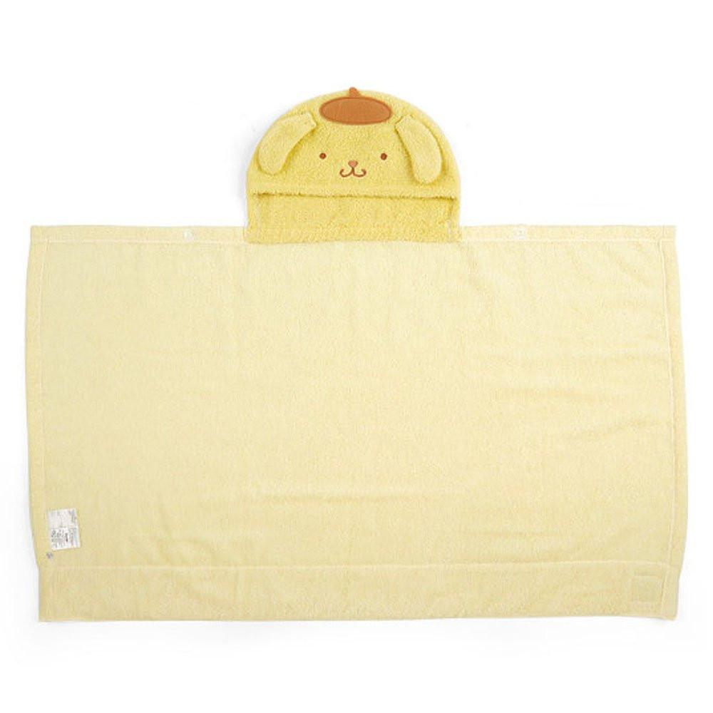 Sanrio Baby Pompompurin Hooded Bath Towel