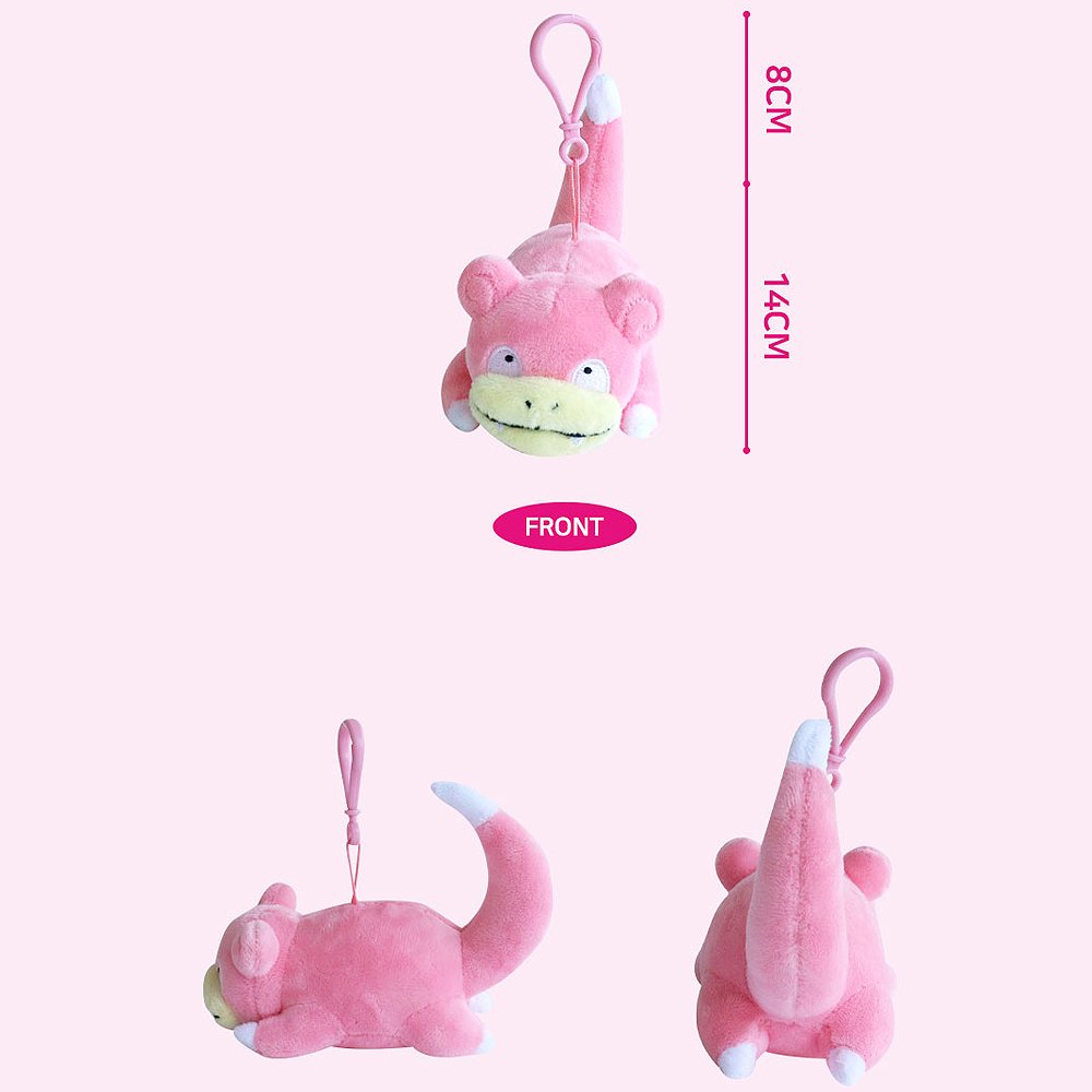 Pokemon Slowpoke Clip-On Plush
