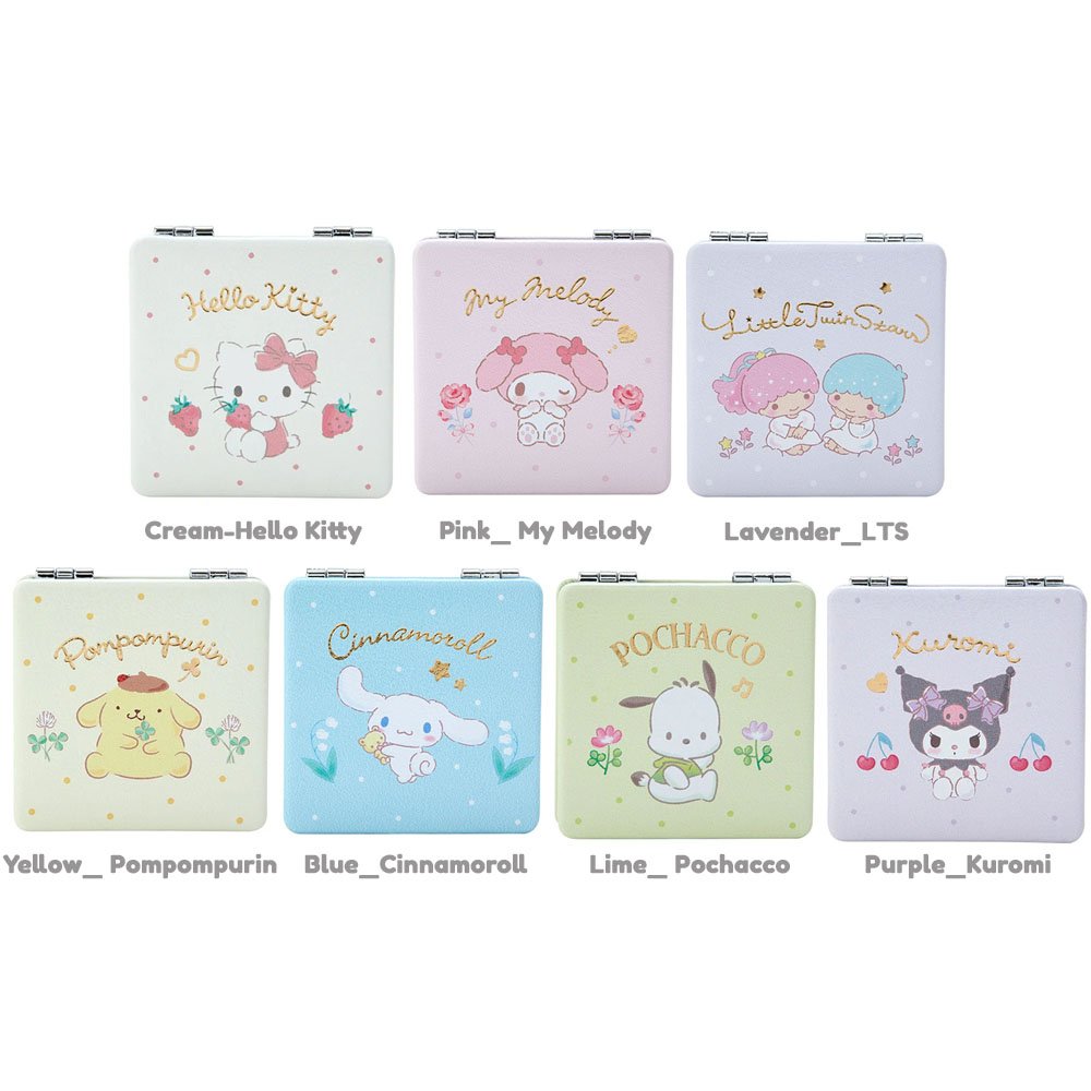 Sanrio Characters 2-Way Compact Mirror