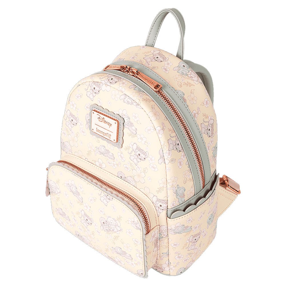Loungefly x Stitch & Angel Cherry Blossom All-Over Print Mini Backpack