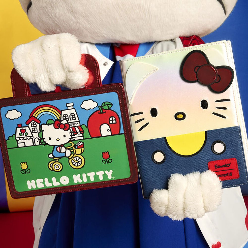 Loungefly x Sanrio Hello Kitty 50th Anniversary Metallic Lunchbox Stationery Journal