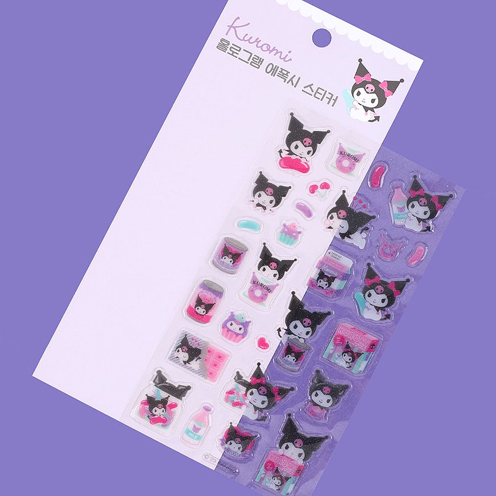 Sanrio Character Hologram Epoxy Sticker