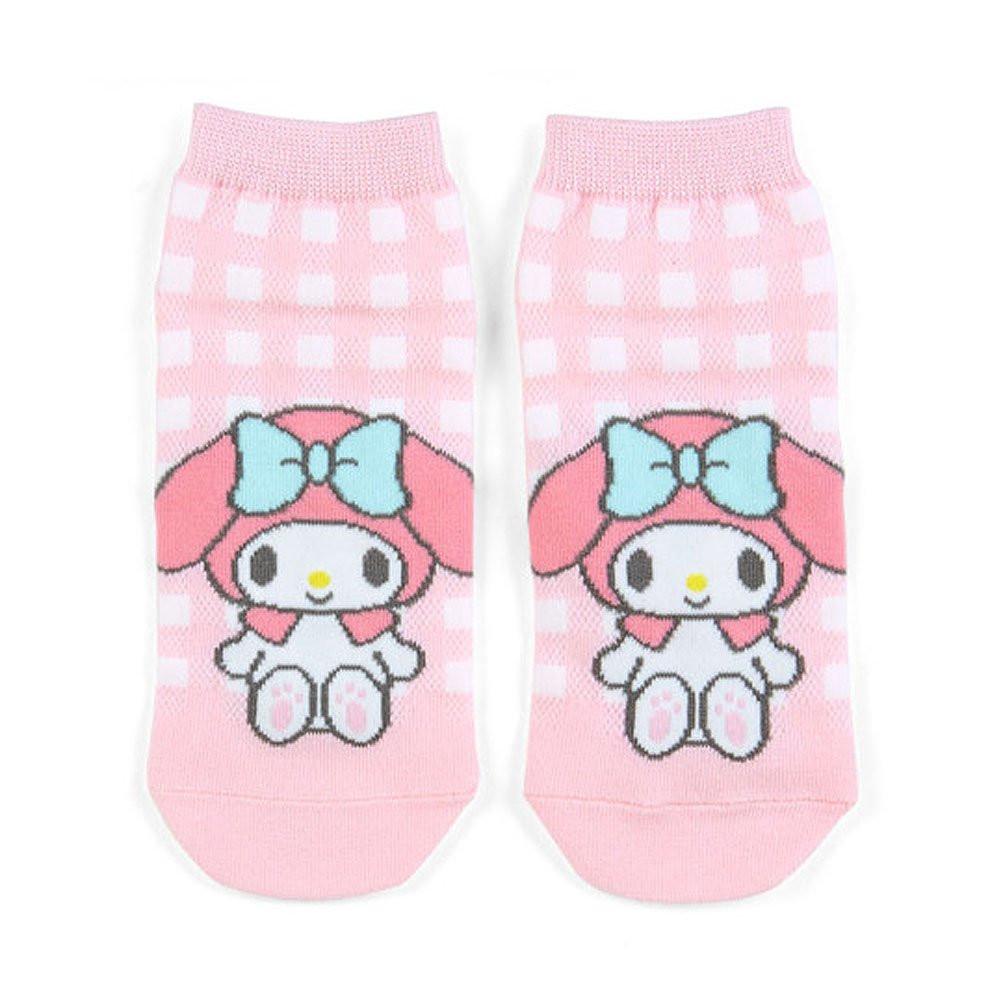 Sanrio Characters Check Sneaker Socks