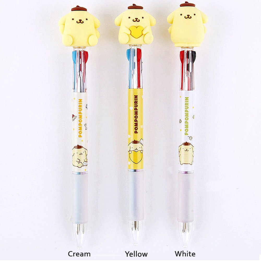 Sanrio Pompompurin Figure 3-Color Pen
