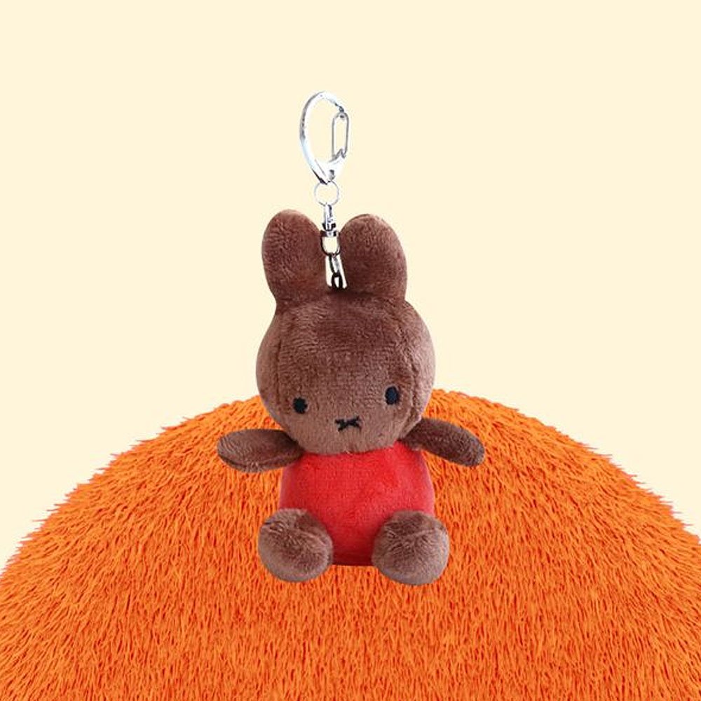 Miffy Mascot Clip-On Keychain
