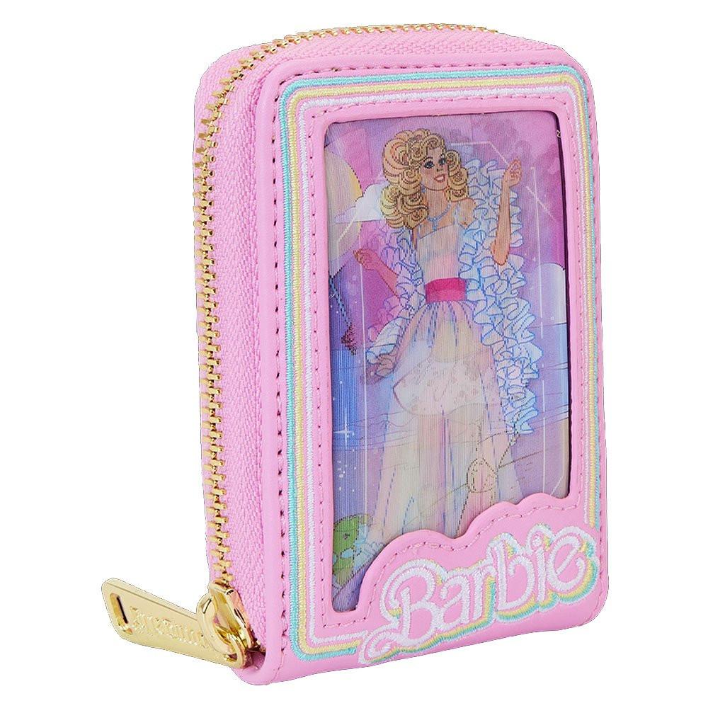 Loungefly x Barbie™ 65th Anniversary Doll Box Triple Lenticular Zip Around Wallet