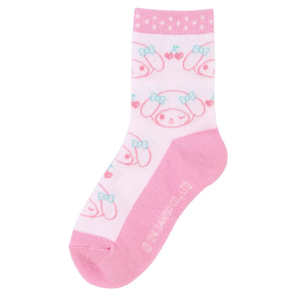 Sanrio My Melody 3Pair Sneaker Socks :Berry