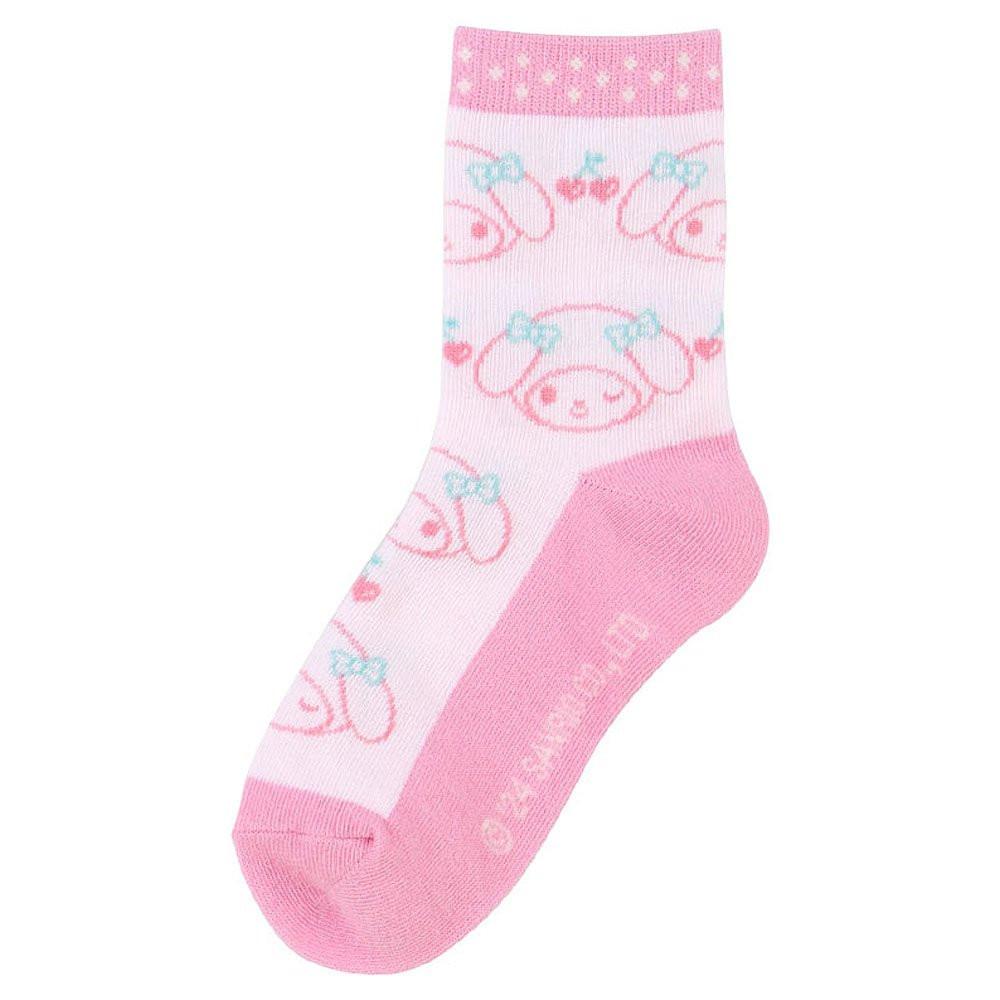 Sanrio My Melody 3Pair Sneaker Socks :Berry