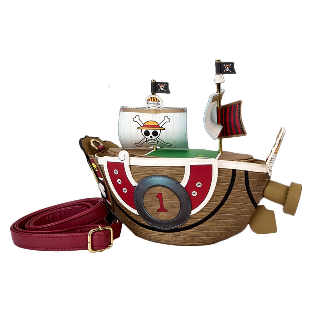 Loungefly x One Piece Thousand Sunny Ship Figural Crossbody Bag