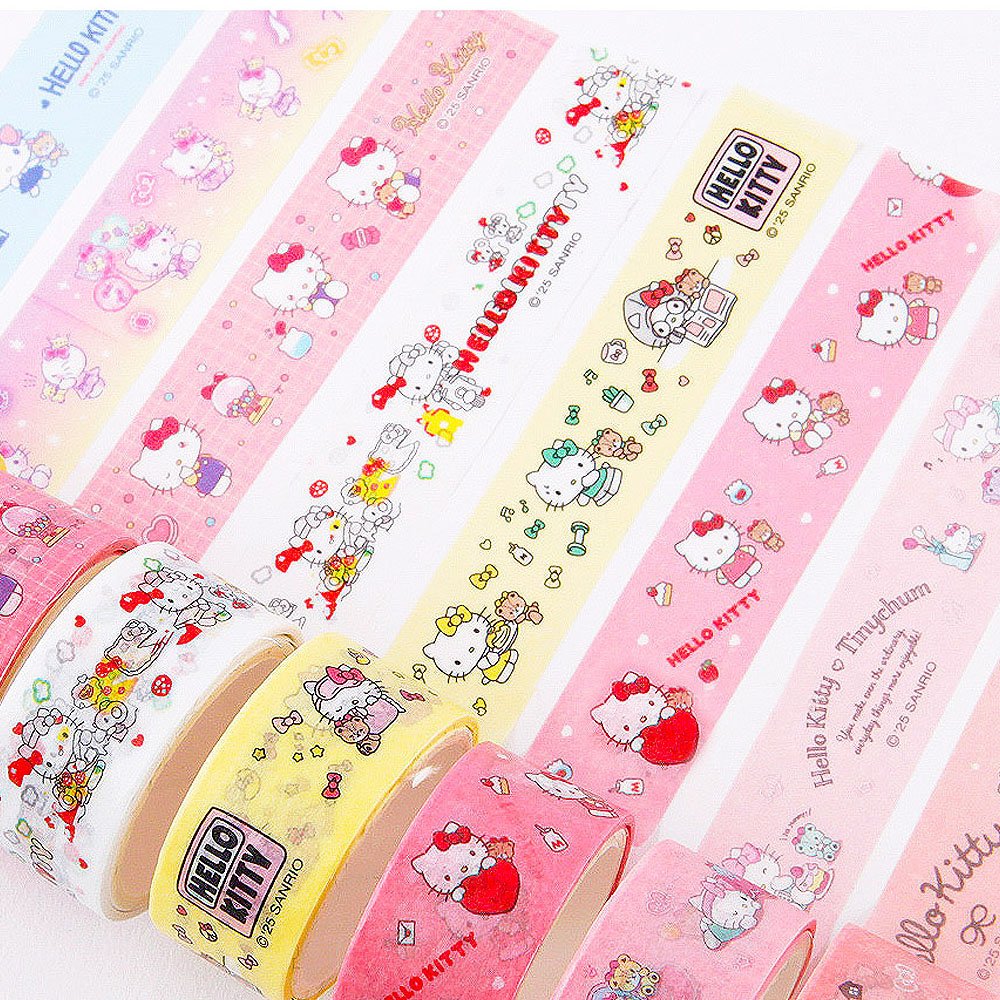 Sanrio Hello Kitty Masking Tape Set