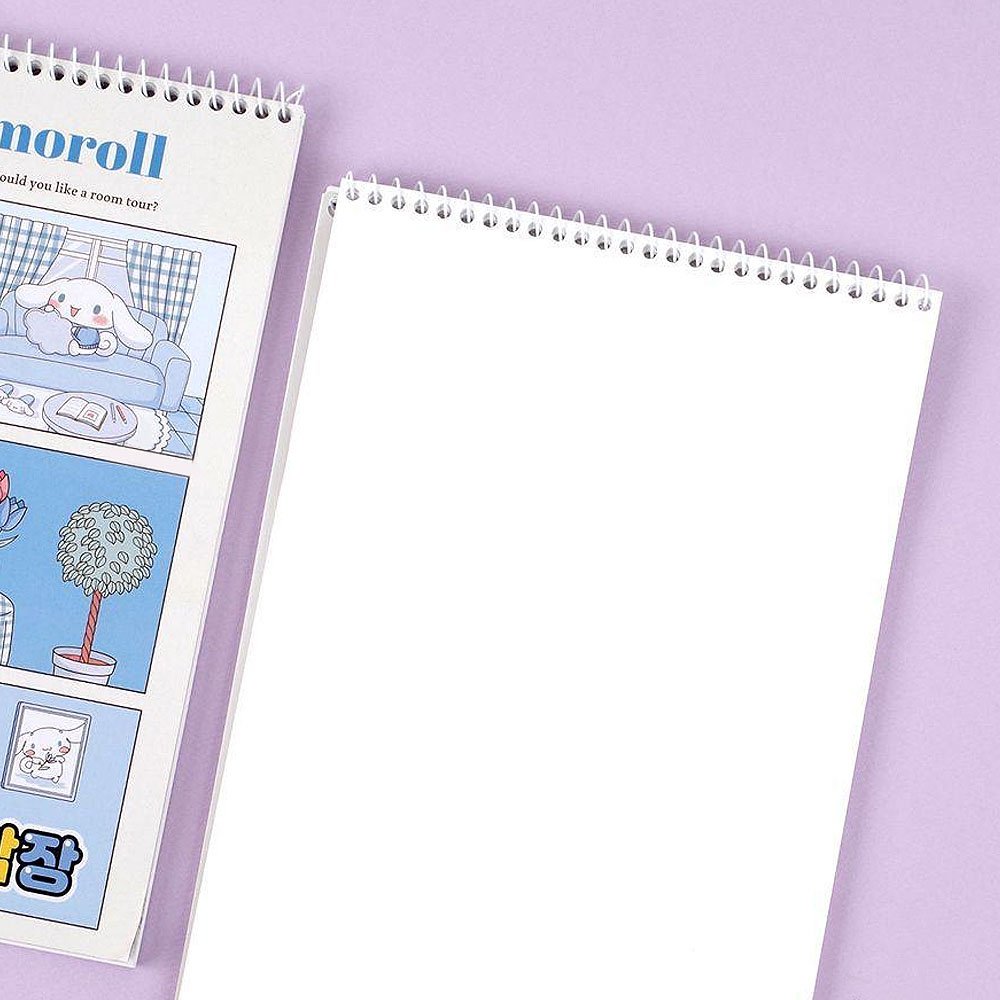 Sanrio Characters Blank Notebook