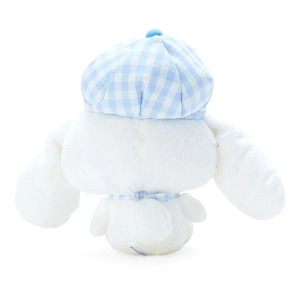 Cinnamoroll Gingham Casquette 8" Plush