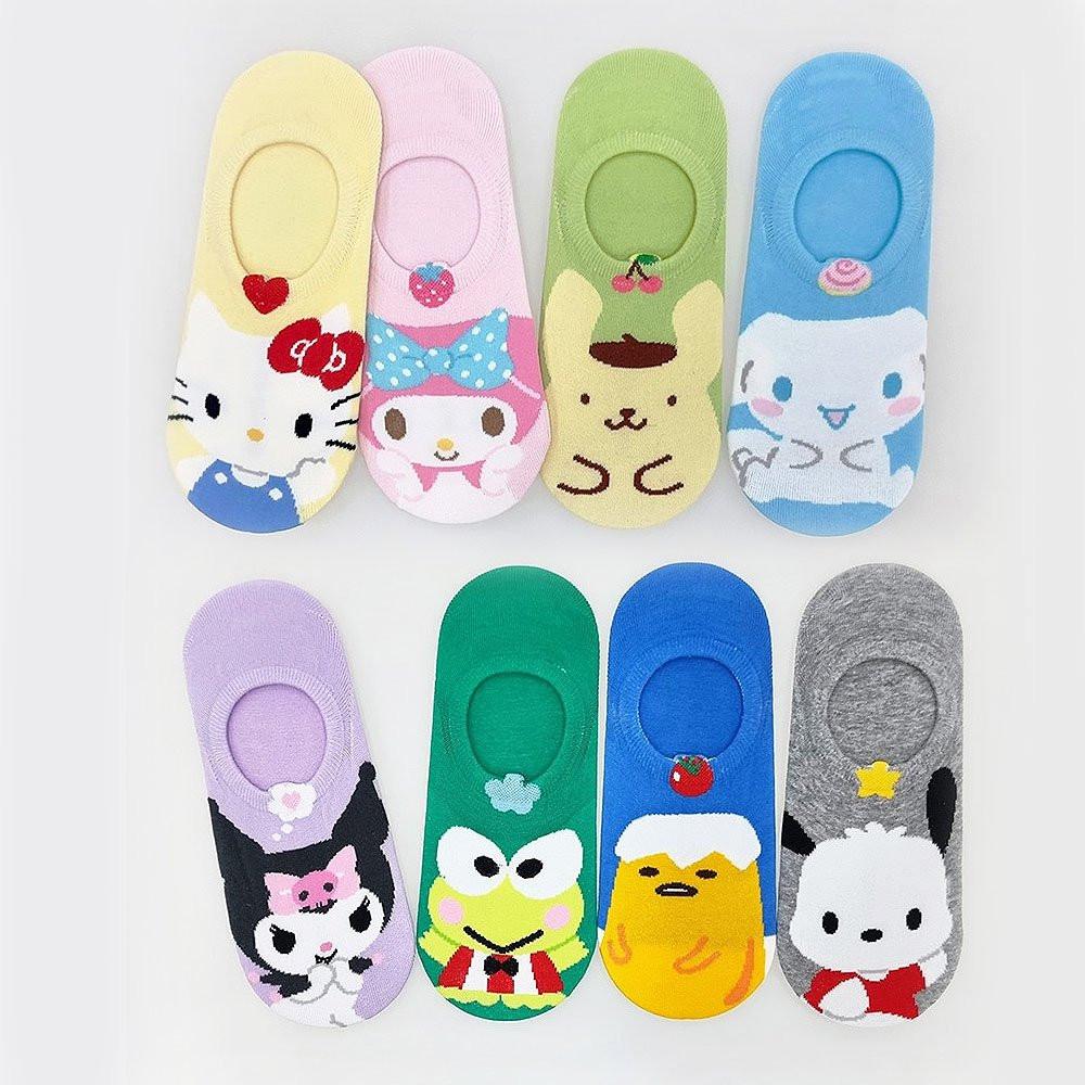Sanrio Characters Classic No Show Socks