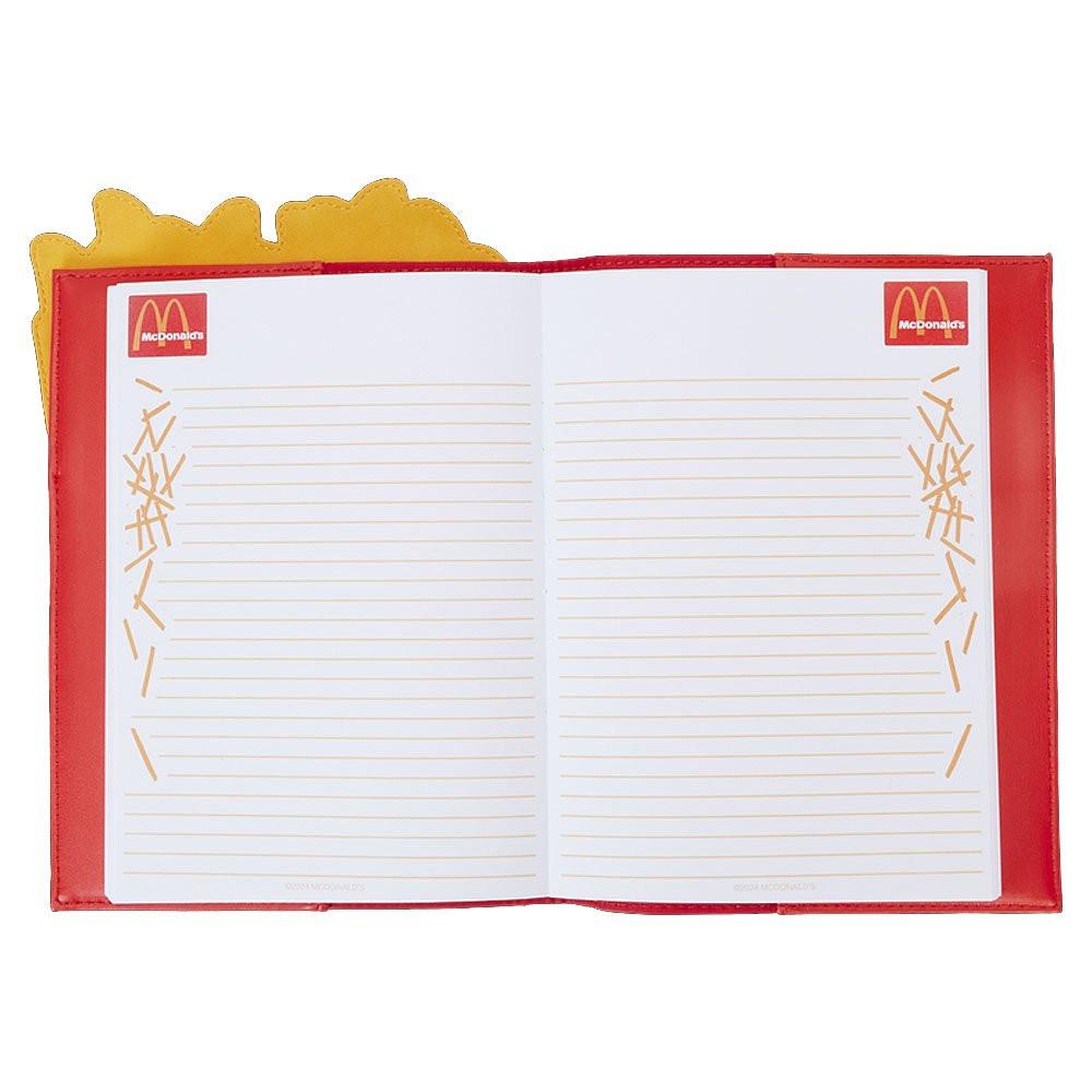 Loungefly x McDonald's French Fries Refillable Stationery Journal