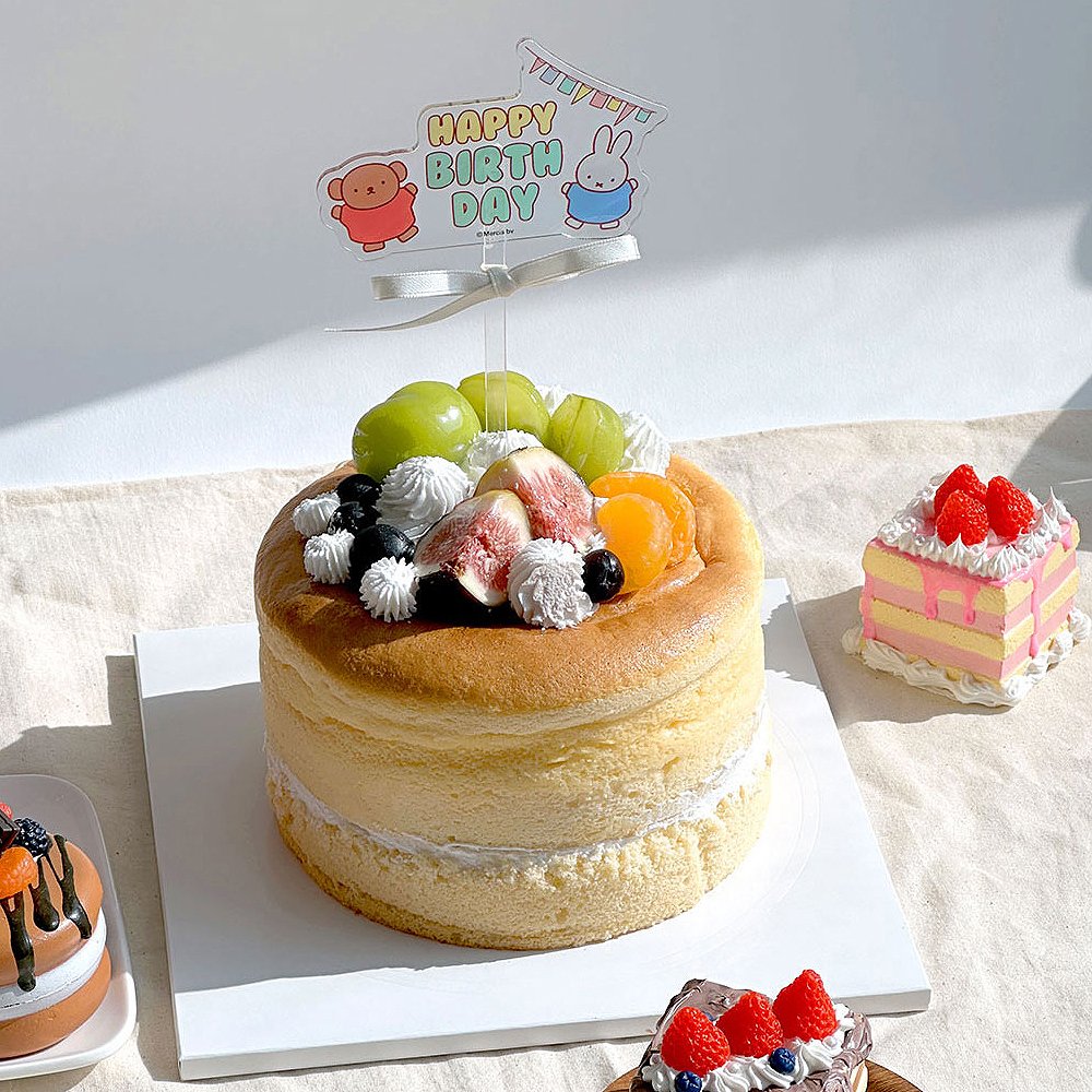Miffy Acrylic Happy Birthday Cake Topper
