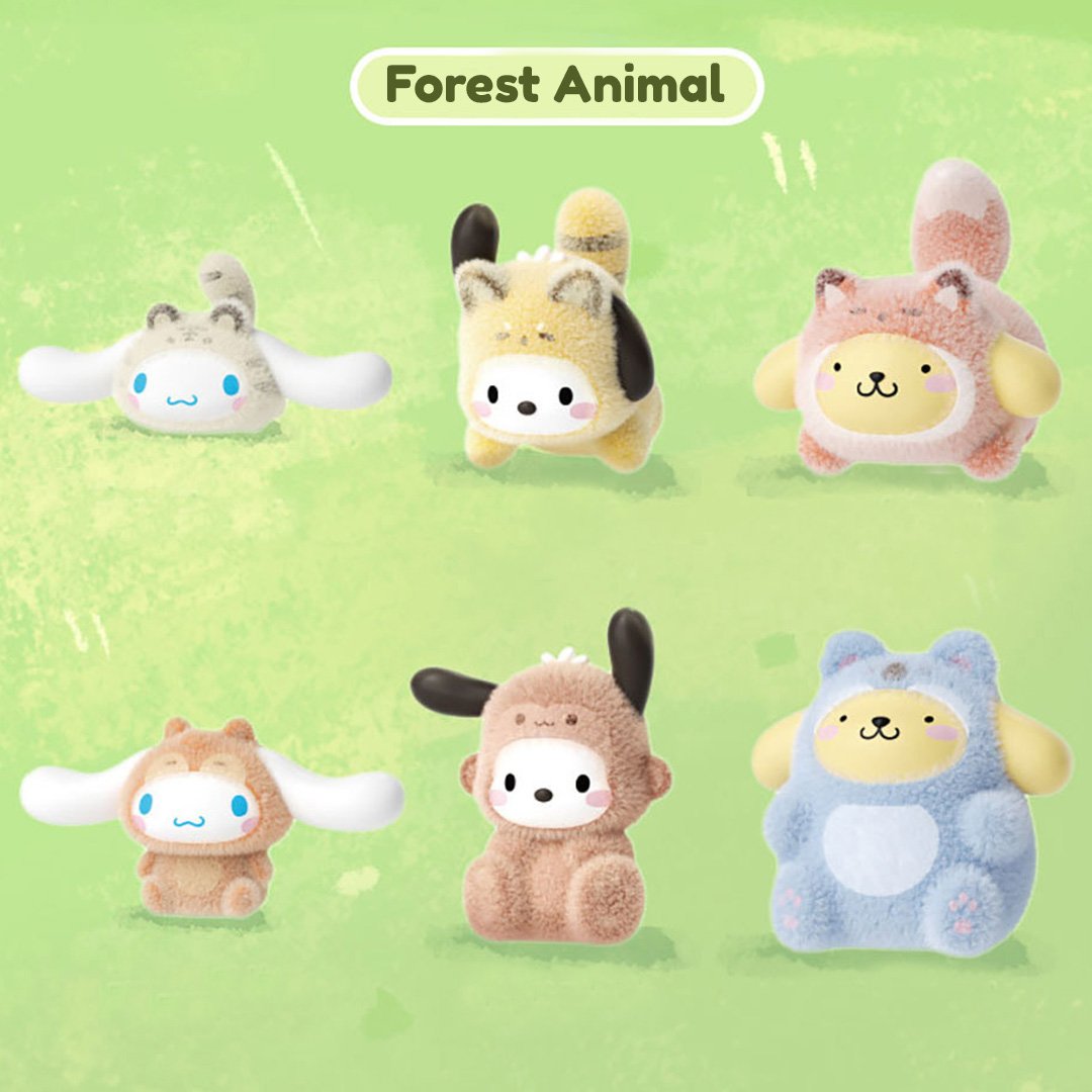 Sanrio Characters Forest Animal Friends Figure Blind Bag