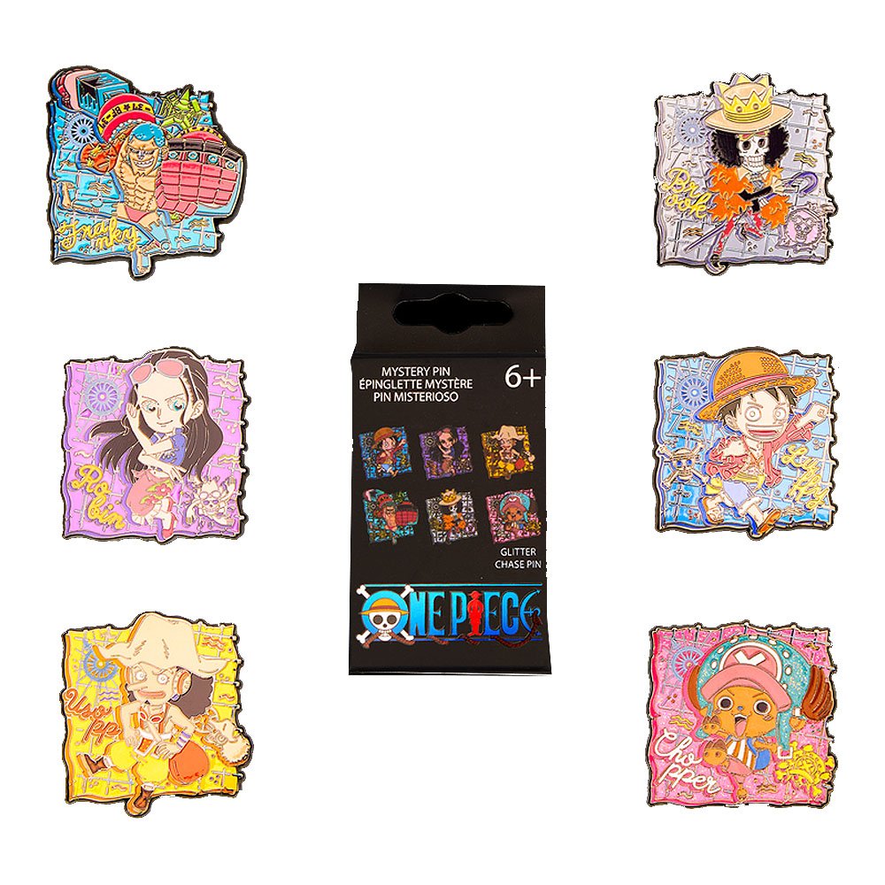 Loungefly x One Piece Map Mystery Box Pin