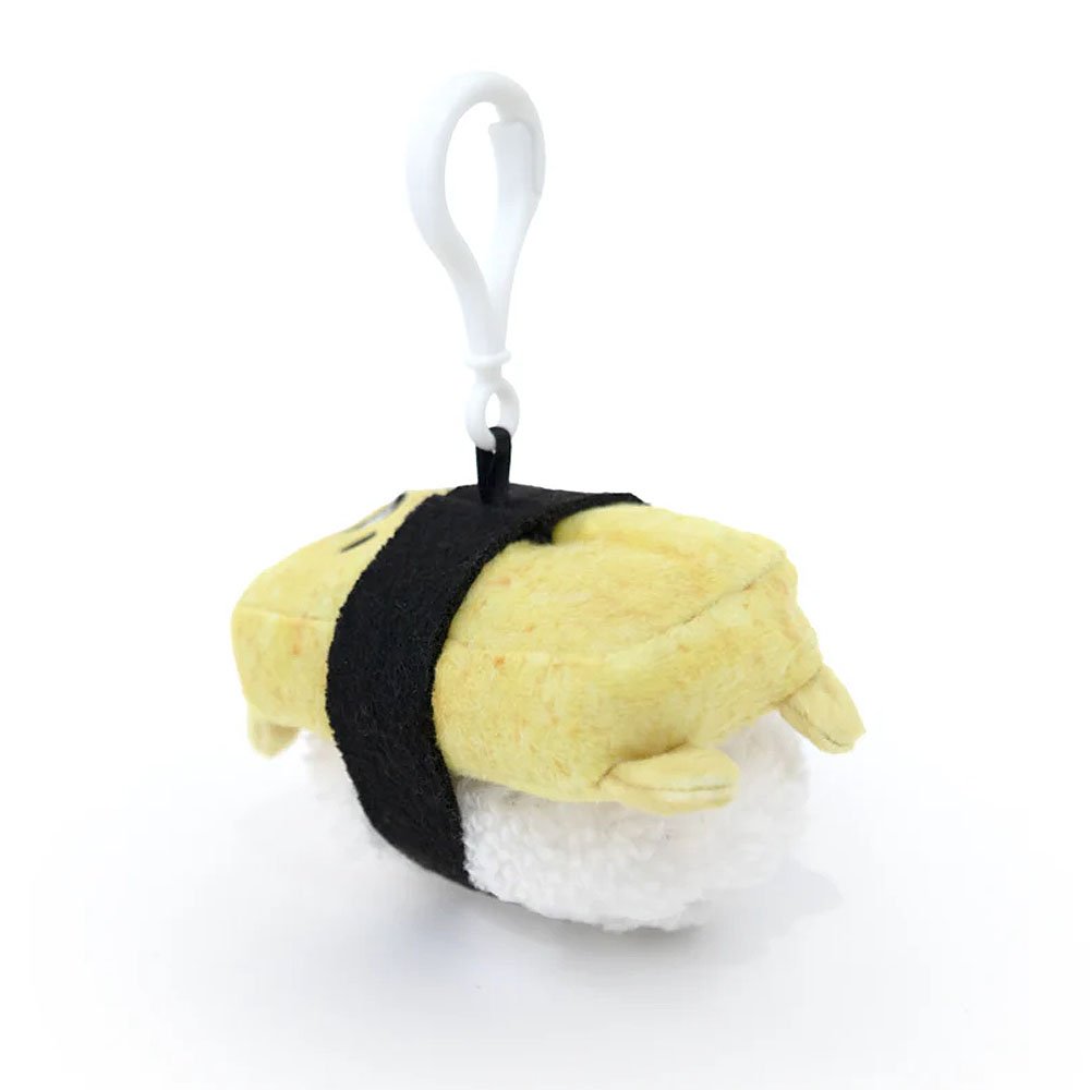 Gudetama Tamago Sushi Mascot Clip On Plush