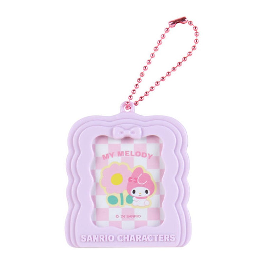 Sanrio Characters Secret Photo Frame :Pastel Check