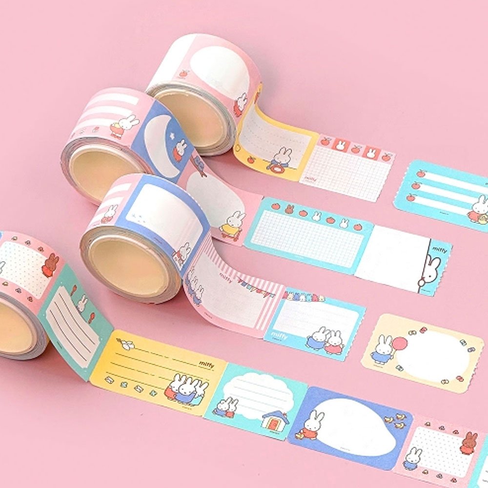 Miffy Removable Roll Memo Sticker