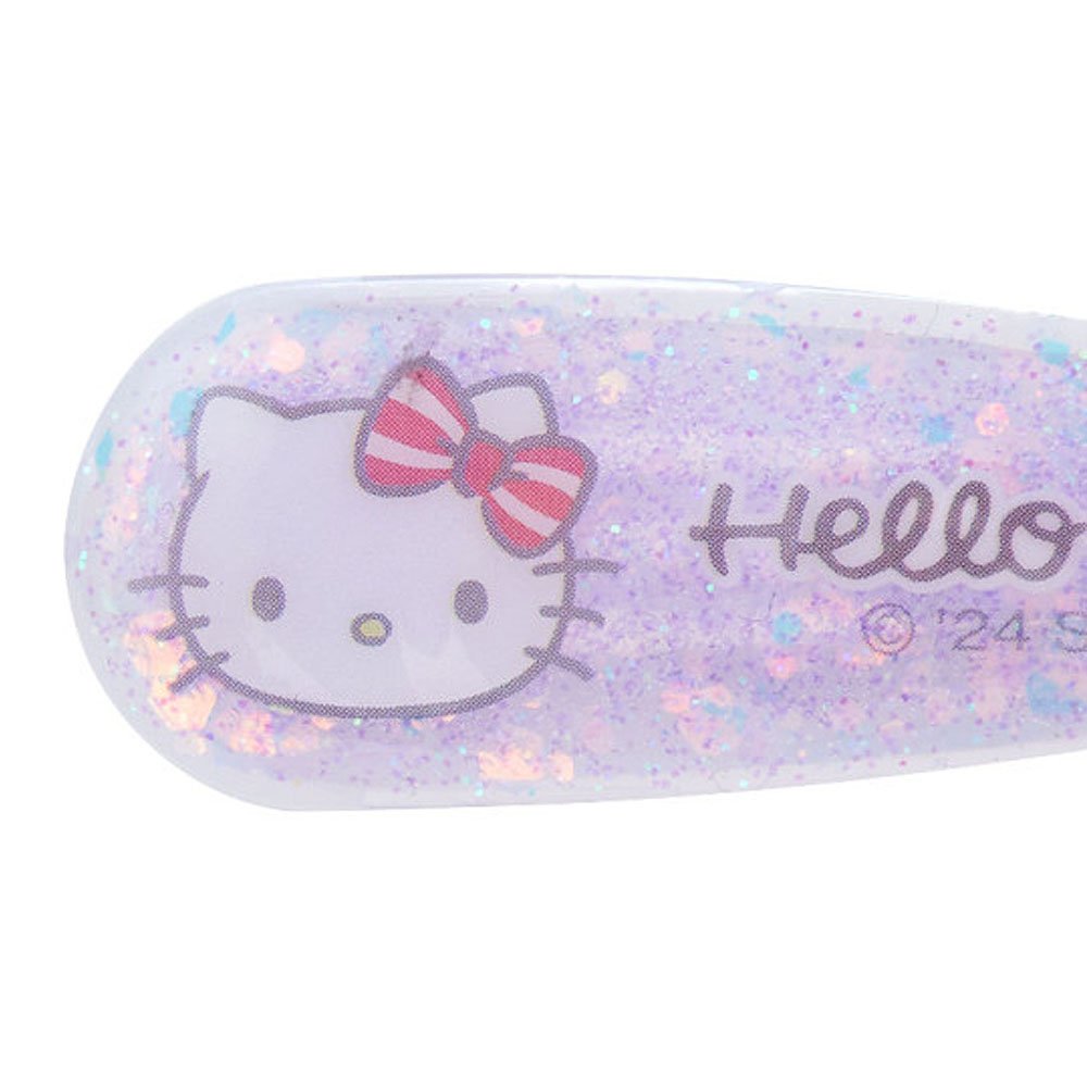 Sanrio Hello Kitty Glitter Hair Clip Set