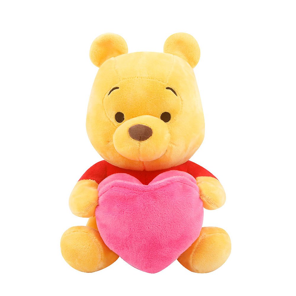 Disney Winnie the Pooh & Piglet Heart 10" Plush