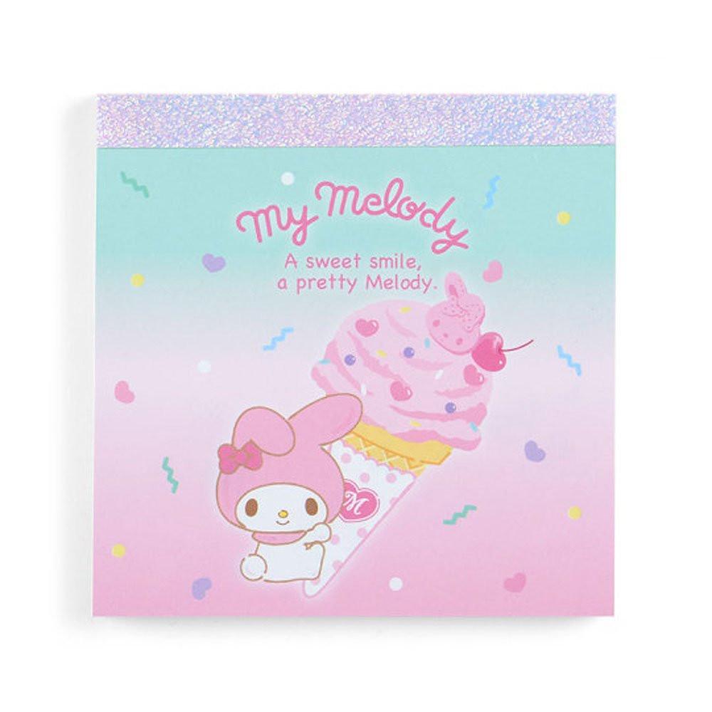 My Melody Memo Pad :Ice Cream Party
