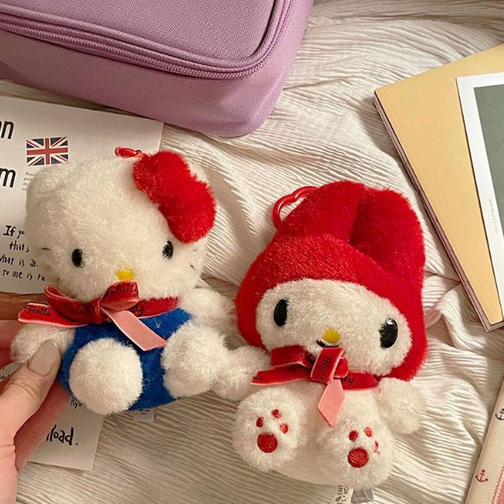 Sanrio Hello Kitty Retro Mascot Clip-On Plush