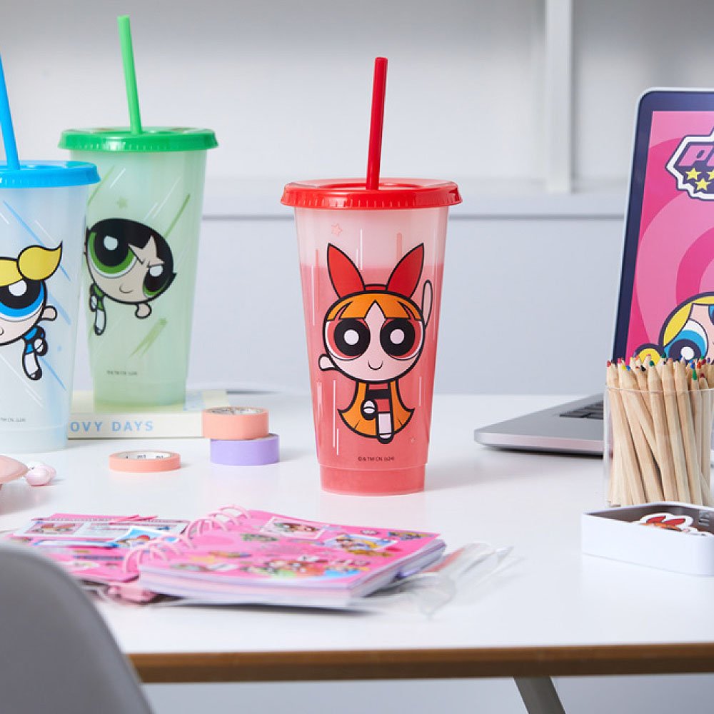 Powerpuff Girls Reusable Cold Cups Set
