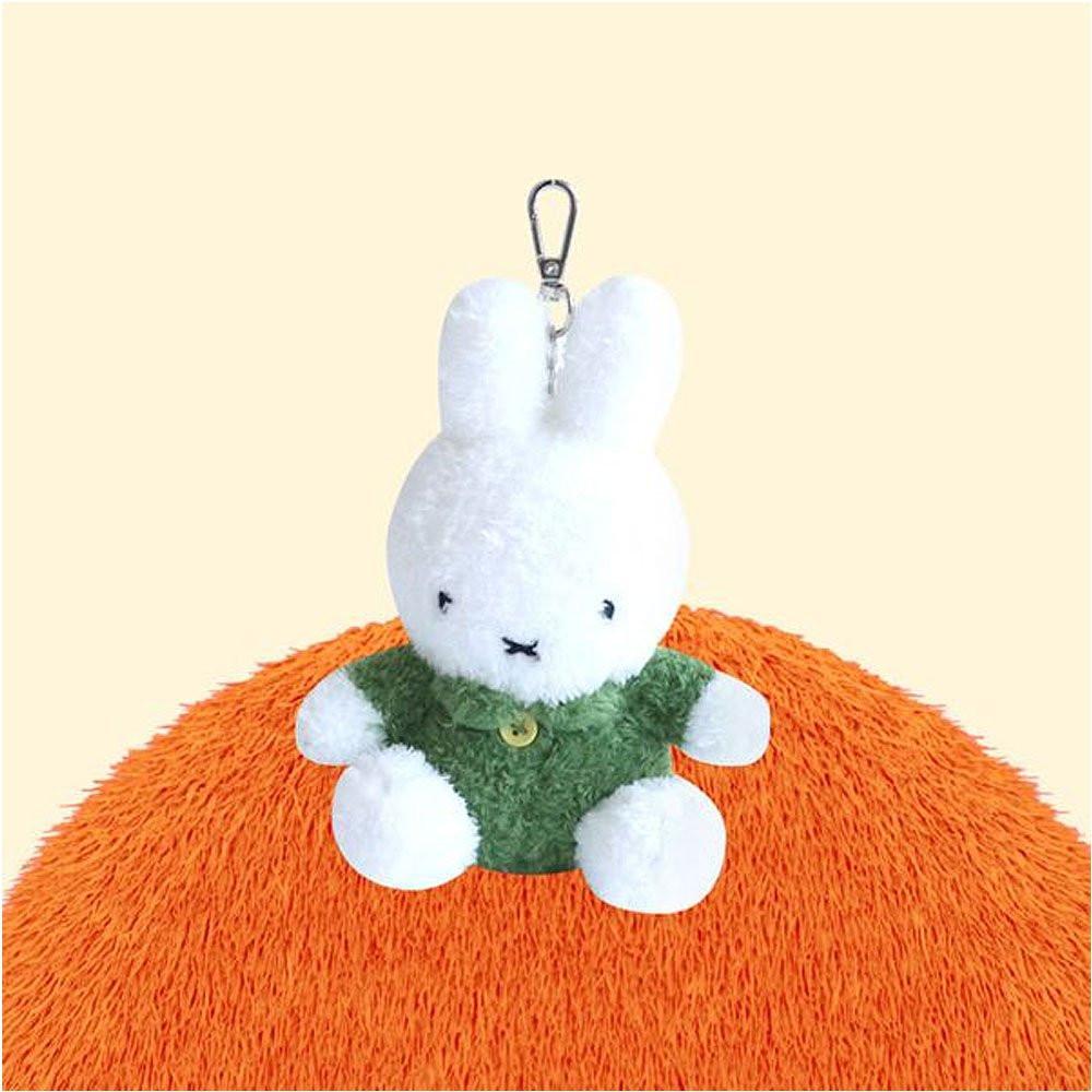 Miffy Sitting Clip-On Plush: Green