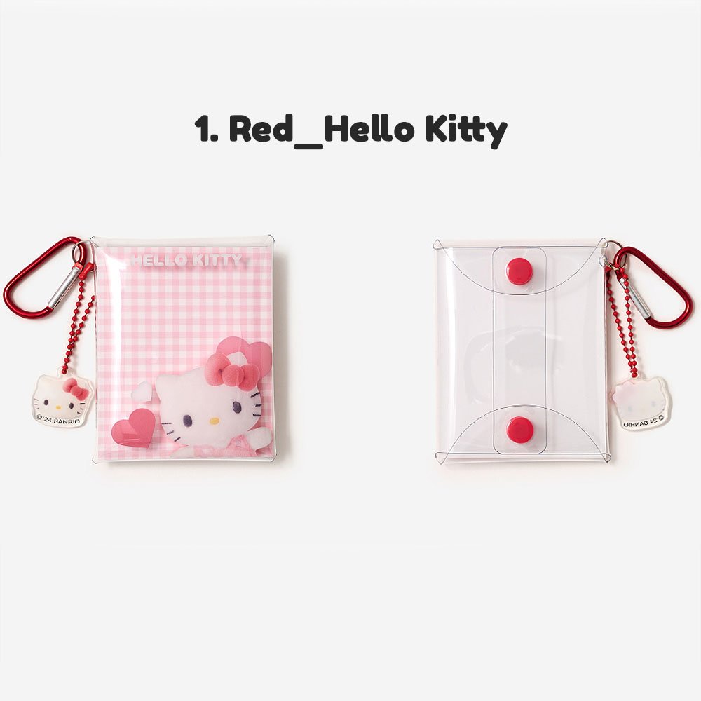 Sanrio Characters Clear Pocket Pouch :Pompom