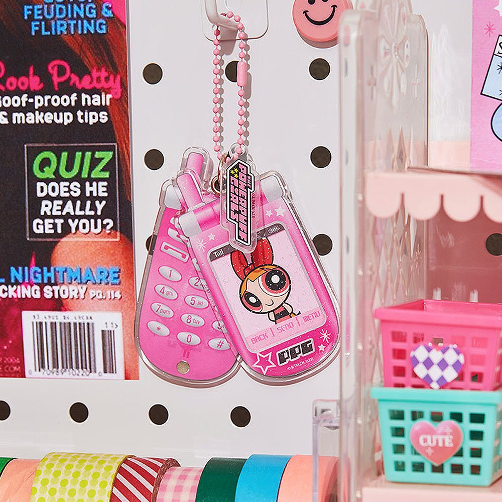 The Powerpuff Girls Y2k Cell Phone Keychain