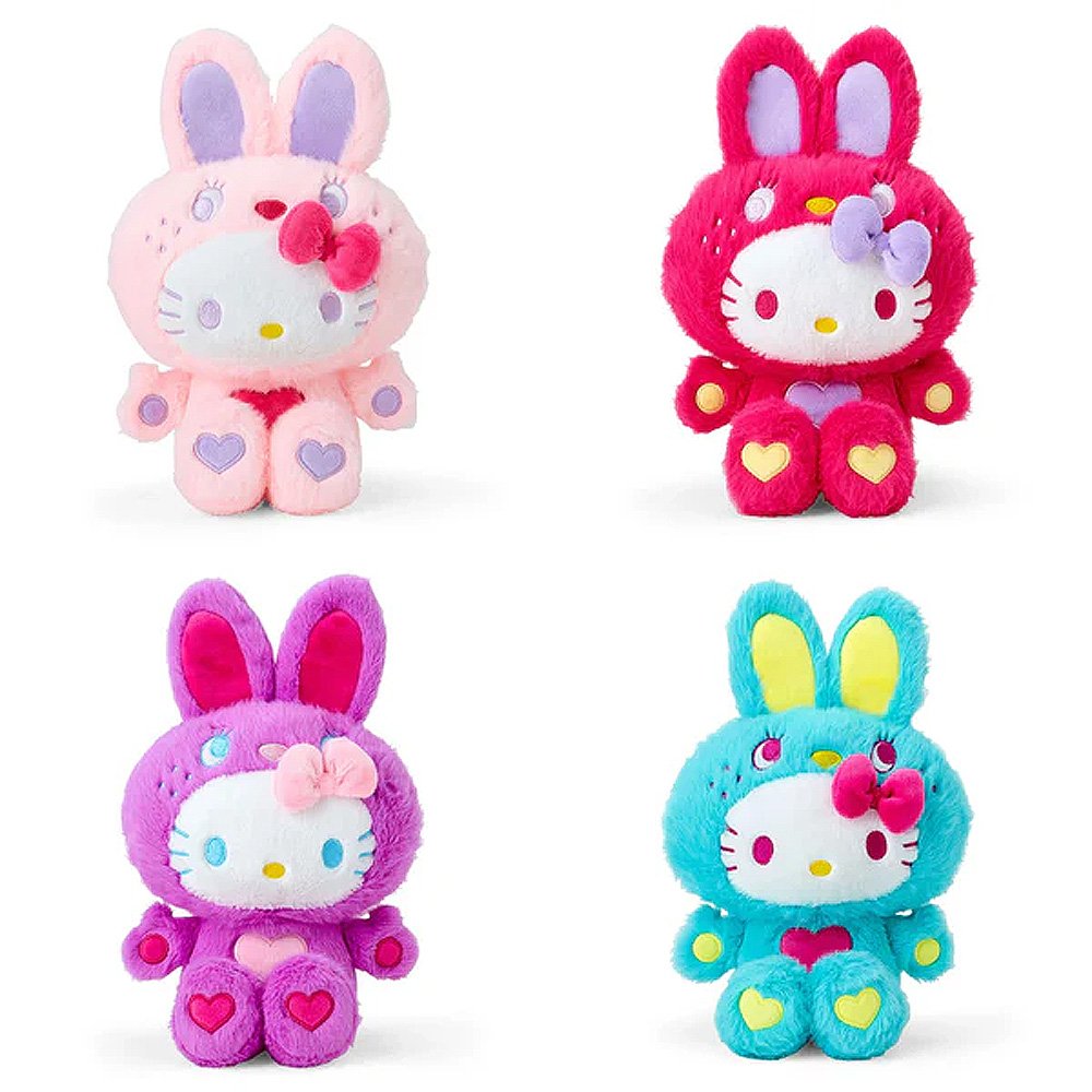 Sanrio Hello Kitty Colorful Bunny Plush