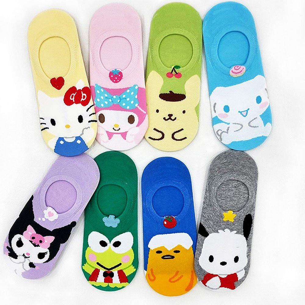 Sanrio Characters Classic No Show Socks