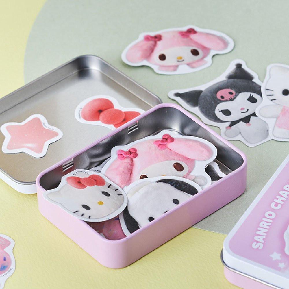 Sanrio Characters Tin Case Sticker Set :Pompom