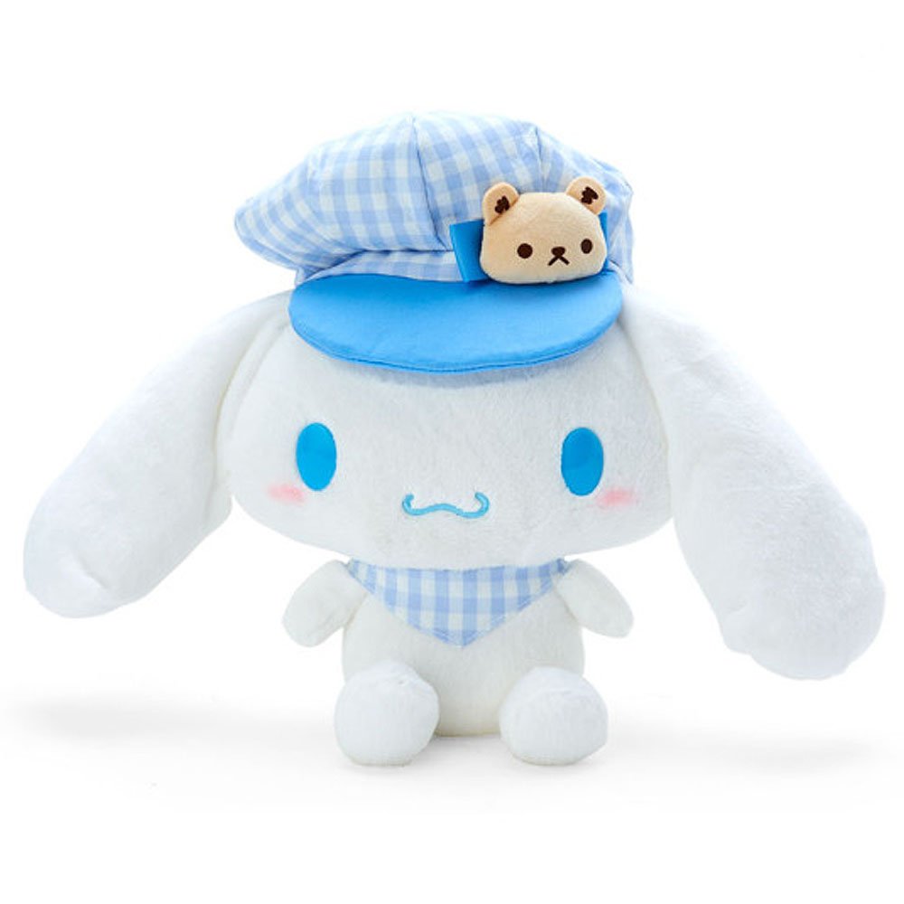 Cinnamoroll Gingham Casquette 11" Plush