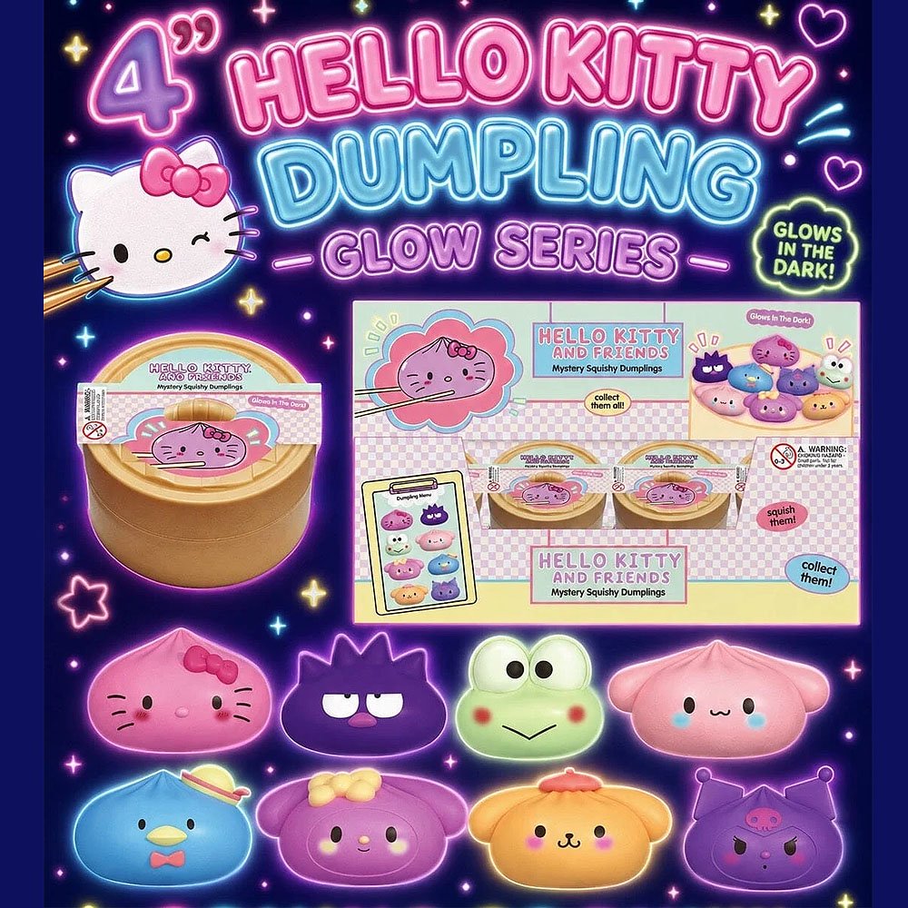 Sanrio Mystery Steamed Bun Squishy Toy Blind Box